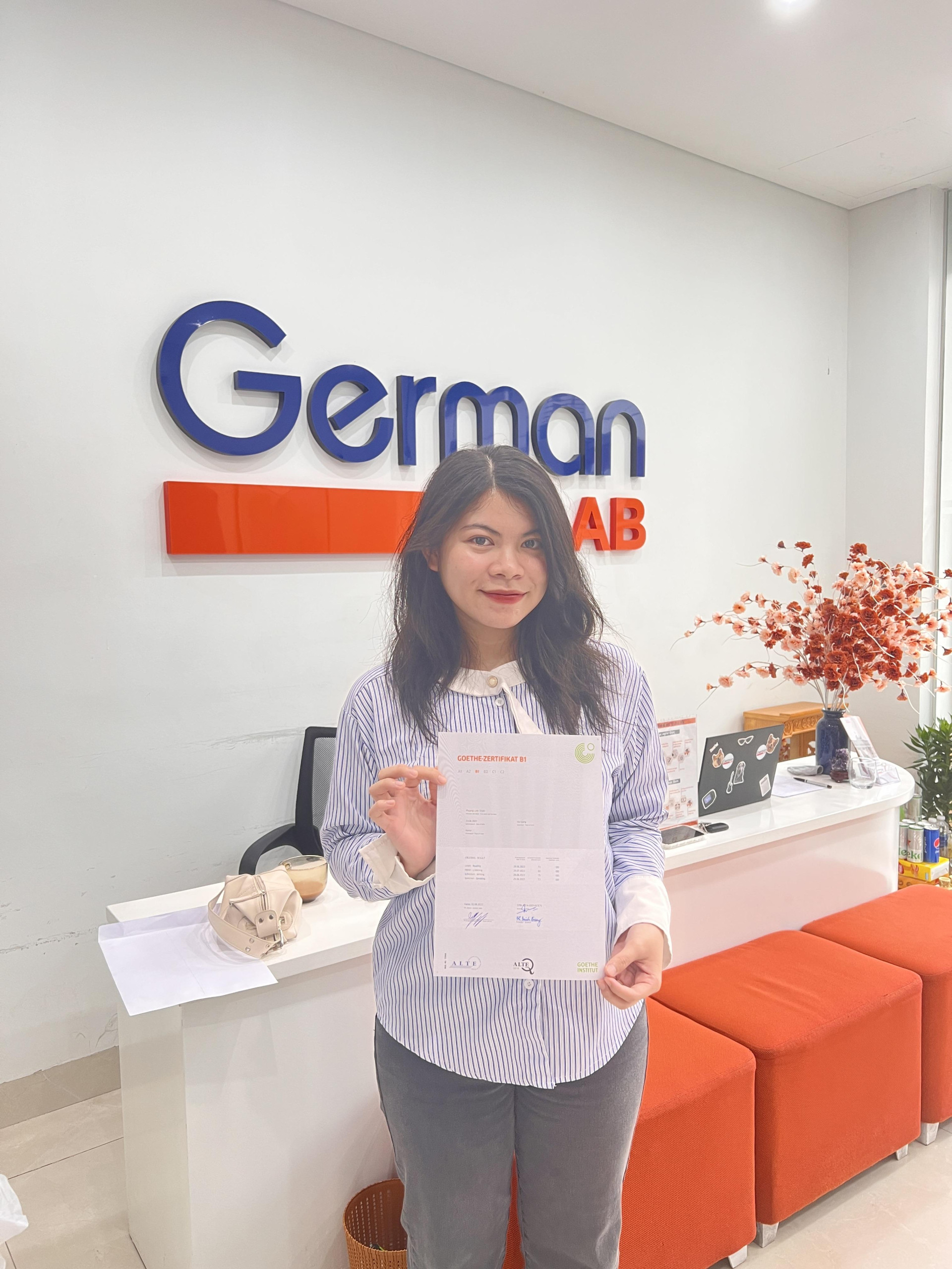 TRỊNH PHƯƠNG LINH         B1 Goethe