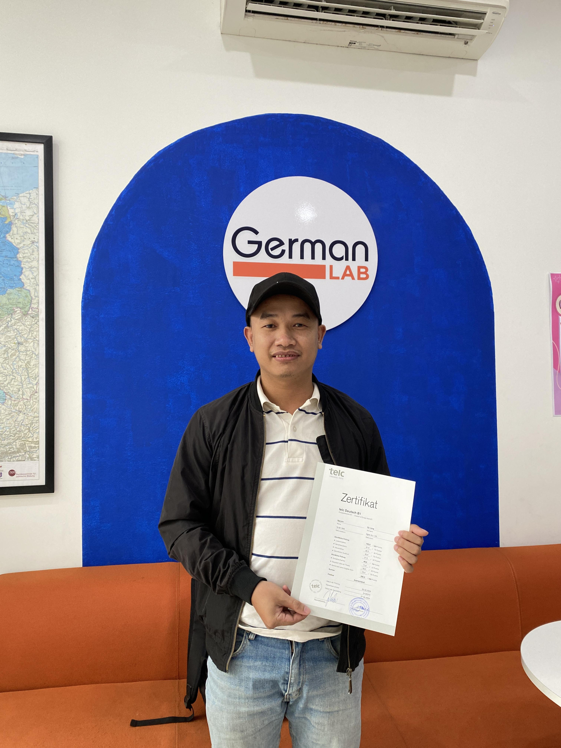 NGUYỄN SỸ LONG        Bằng B1 TELC