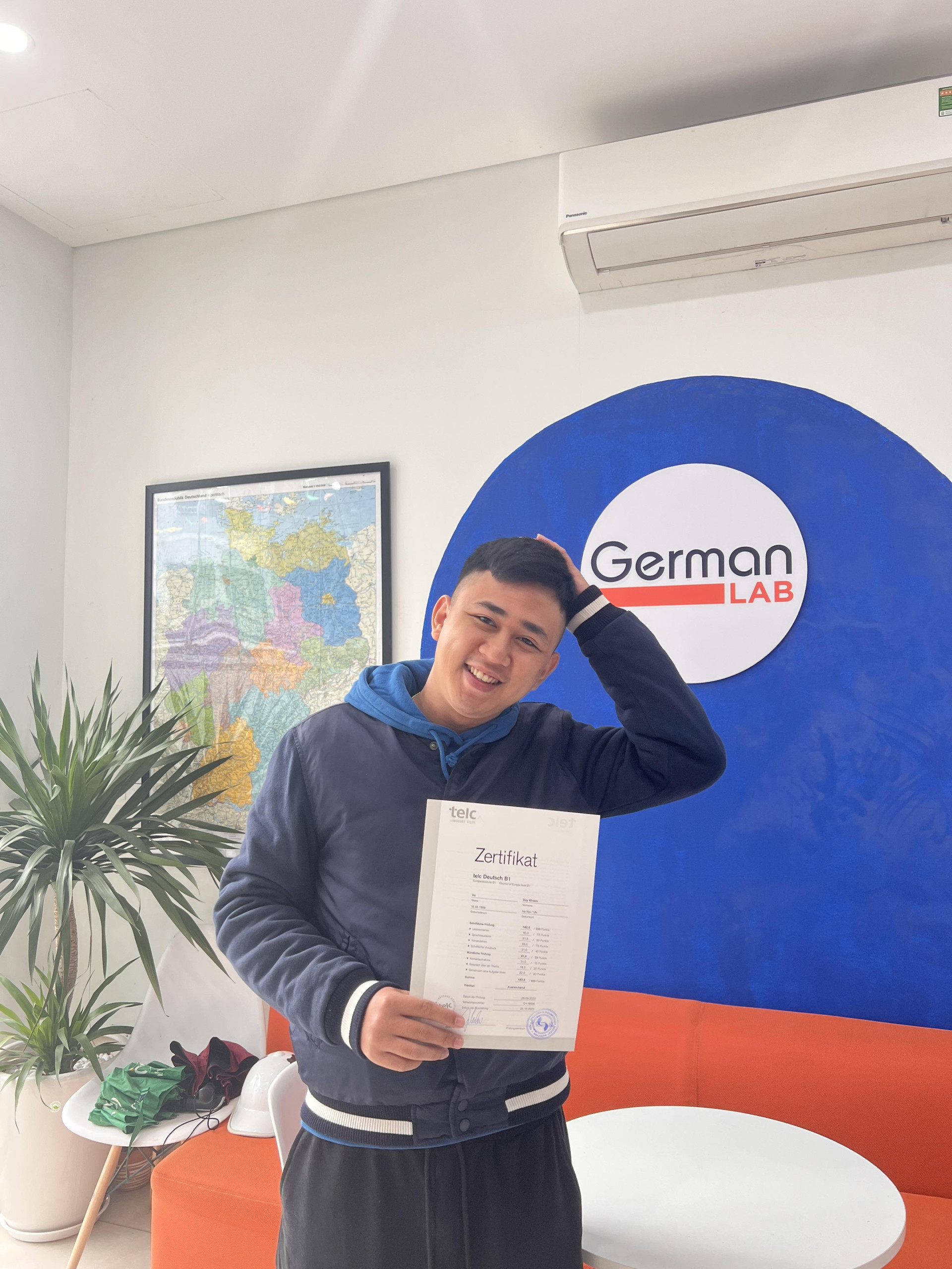 VŨ DUY KHIÊM                          Bằng B1 TELC